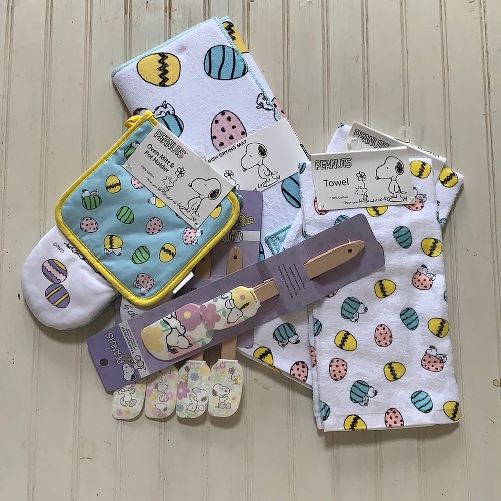 Peanuts: Easter theme kitchen bundle set - Picture 2 of 9